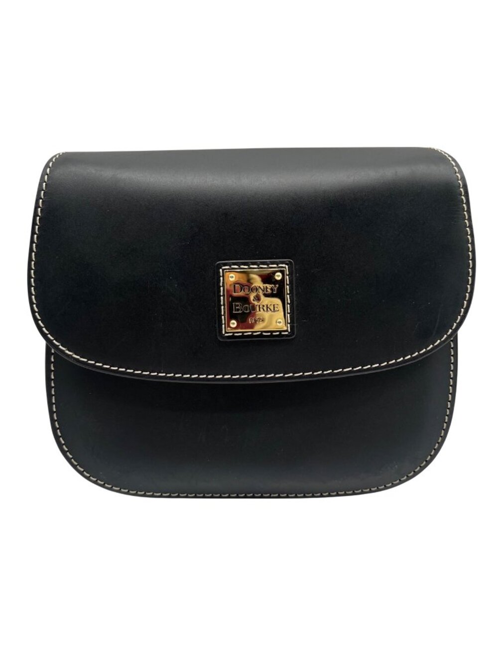 Dooney & Bourke Wexford Leather Saddle Crosbody Bag